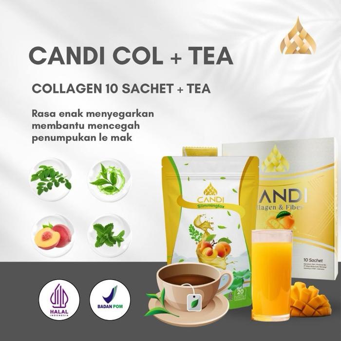 

COLLAGEN RASA MANGGA DAN TEH CANDI PERSIK Tea Hijau Herbal