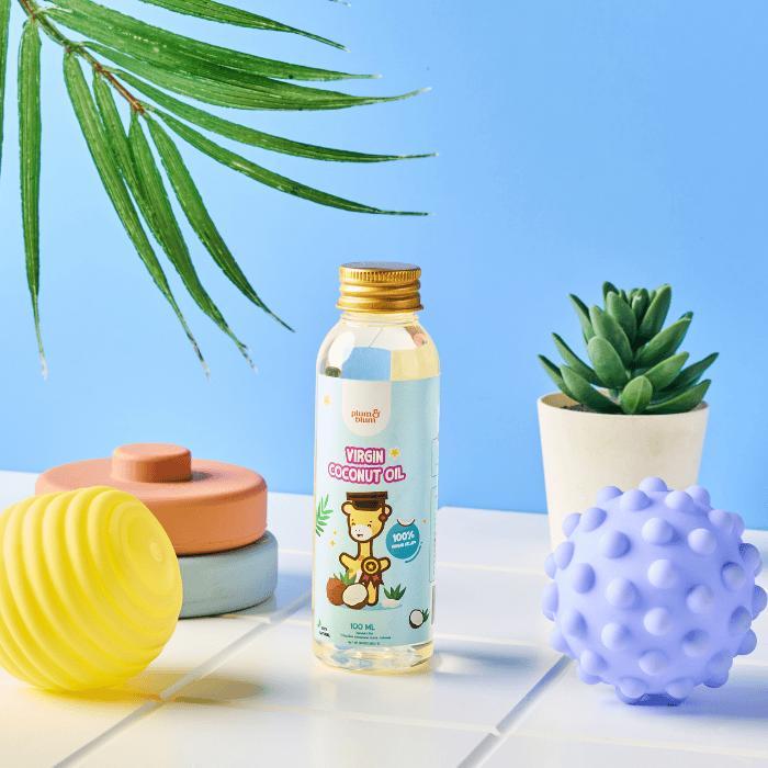 

Lezat- Plum & Blum Coconut Cooking Oil Minyak MPASI BB Booster - 500 gram