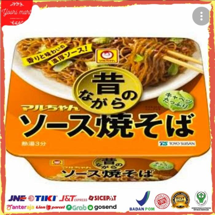 

maruchan mukashinagara sauce Yakisoba cup ramen impor Jepang enak 132g
