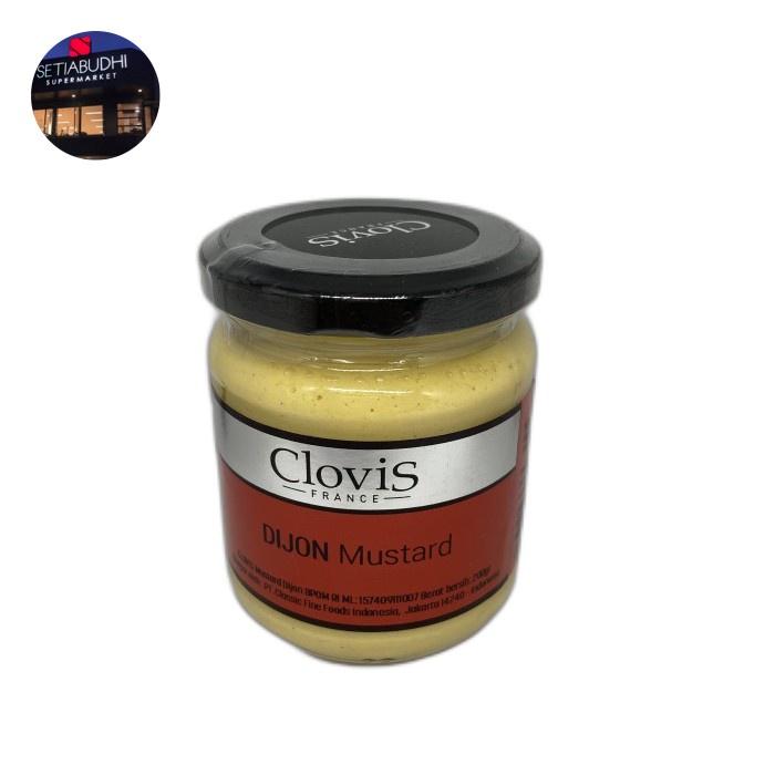 

Lezat- CLOVIS DIJON MUSTARD 280 GR