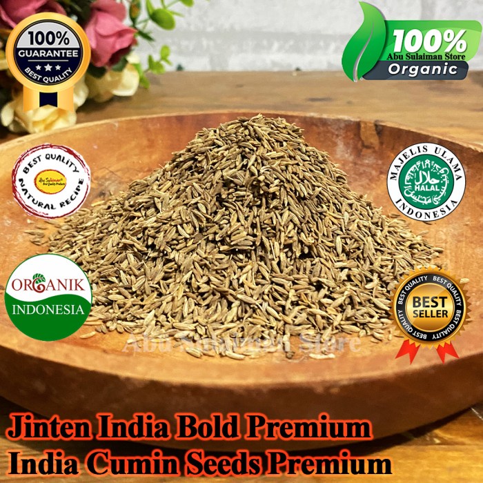 

Lezat- Jintan India Premium 1 kg / Cumin Seed 1 Kg / Jeera Spice Abu Sulaiman