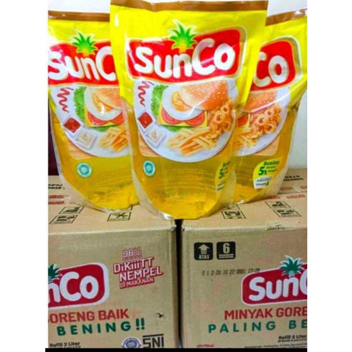 

Lezat- Minyak Goreng Sunco 2 Liter Minyak Sunco Kemasan Refil 2liter MInyak Sunco 2l