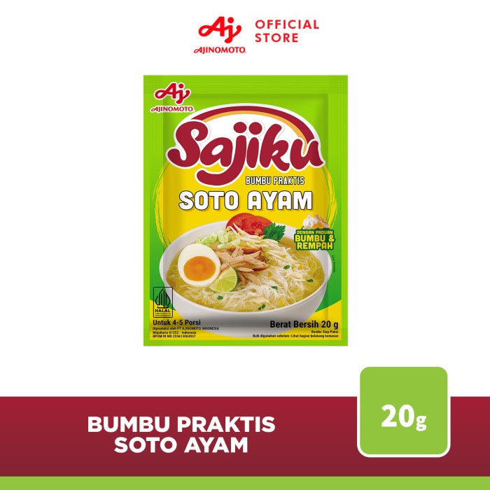 

Lezat- [Angpao] Free Bumbu Praktis Soto Ayam 20g