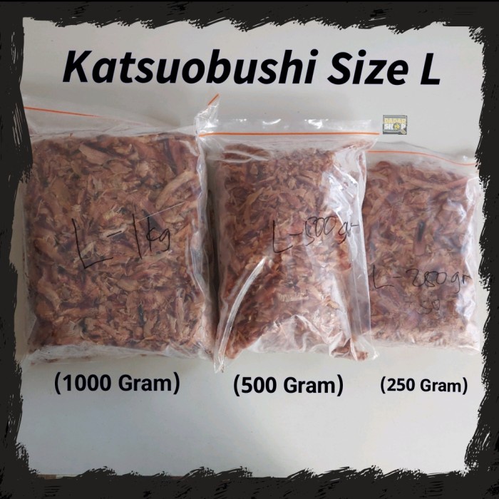 

Katsuobushi / Katsubushi / Cakalang Serut / Taburan Takoyaki (Grade A)