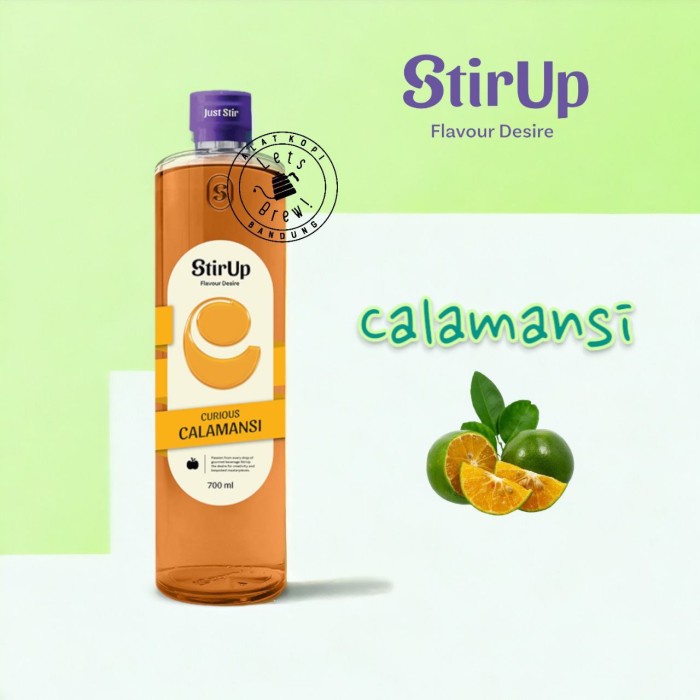 

STIR UP SYRUP FLAVOUR DESIRE ALL VARIANT / STIR UP SIRUP GOURMET SYRUP CLASSIC BOTOL KACA