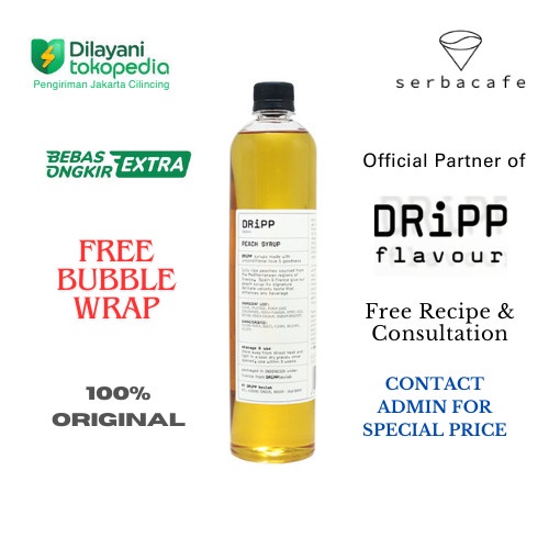 

Dripp Syrup Peach (760 ml)