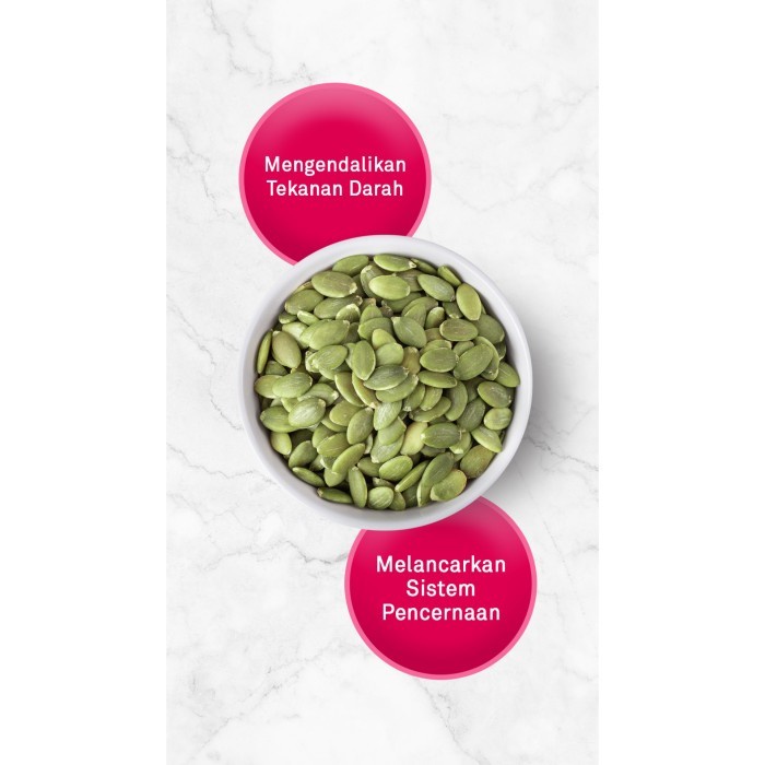 

(GoodSeller) Pumpkin Seed Raw / Biji Labu Mentah 500 Gram - Natural & Premium