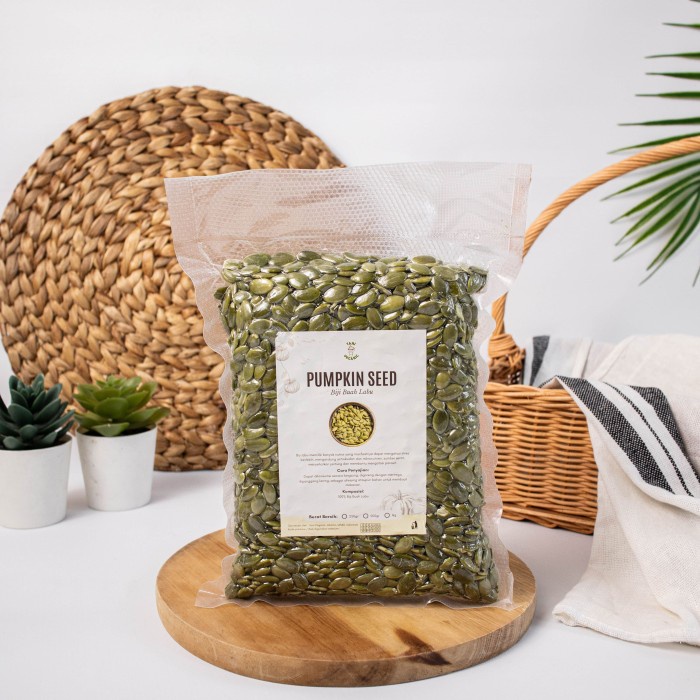 

Tani Organic Pumpkin Seed Raw 500 gram - Biji Labu Organik Tani Organic Mentah 500gram