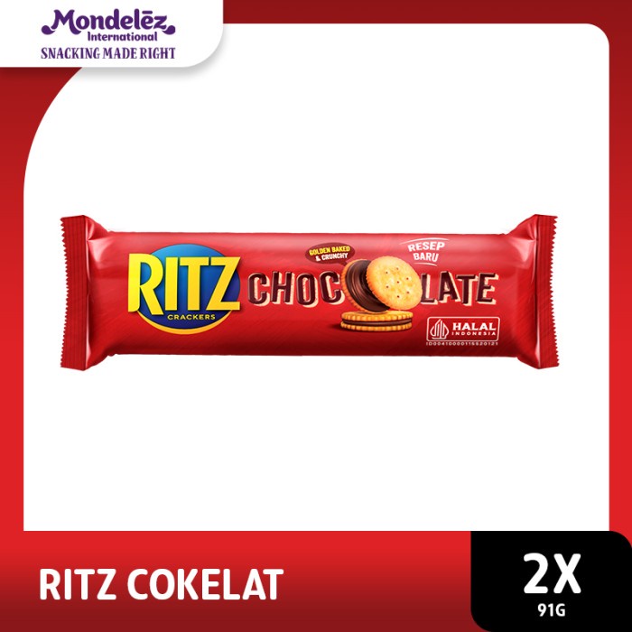 

Paket Hampers Imlek / CNY - Ritz Crackers Sandwich Keju dan Cokelat