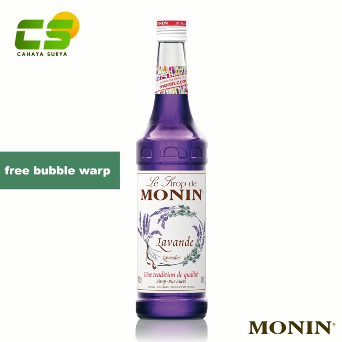 

Monin Syrup/Sirup - Lavender Syrup 700 ml
