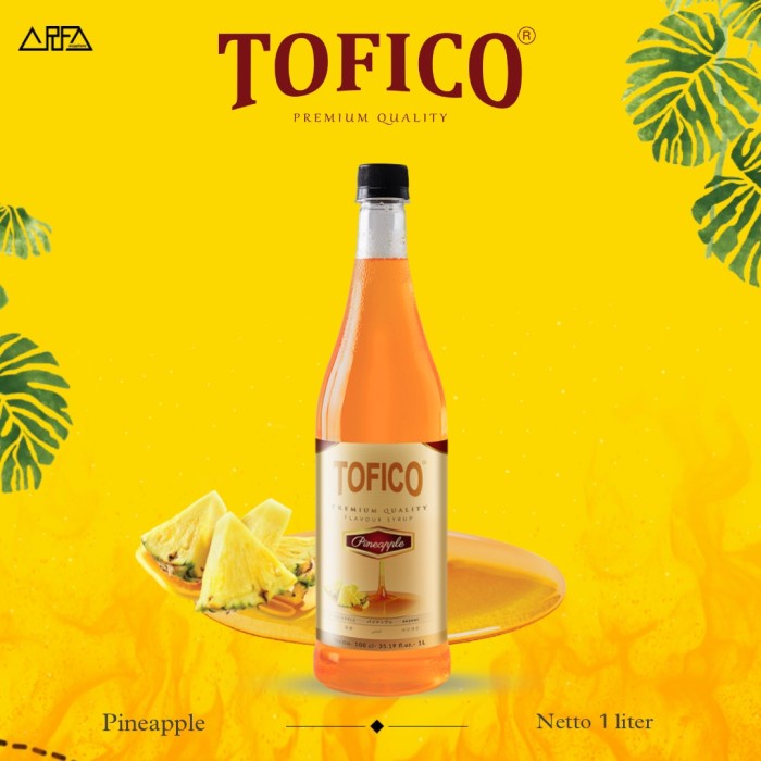 

Sirup Tofico Pineapple - Simpel Sirup Nanas 1 liter
