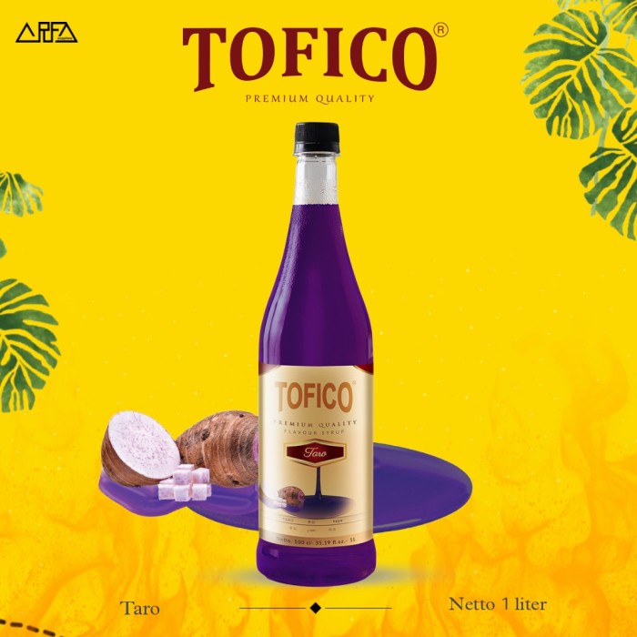 

Sirup Tofico Taro - Simpel Sirup Taro 1 liter