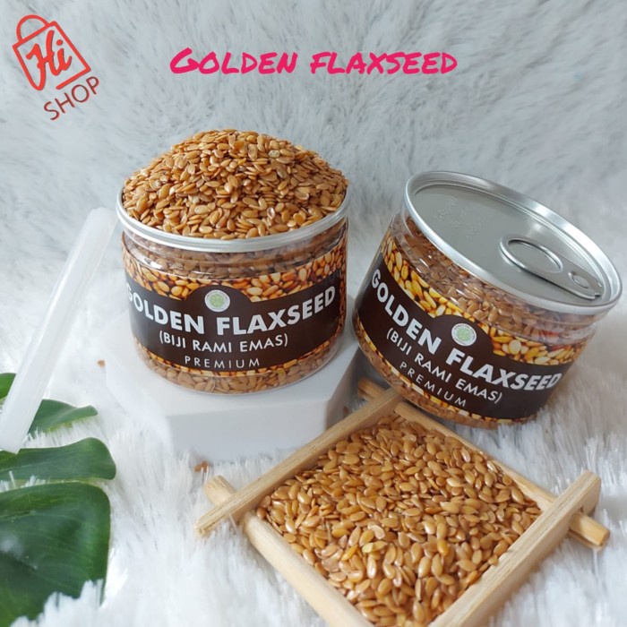 

Can Golden Flaxseed Biji Rami Kuning Organik Premium