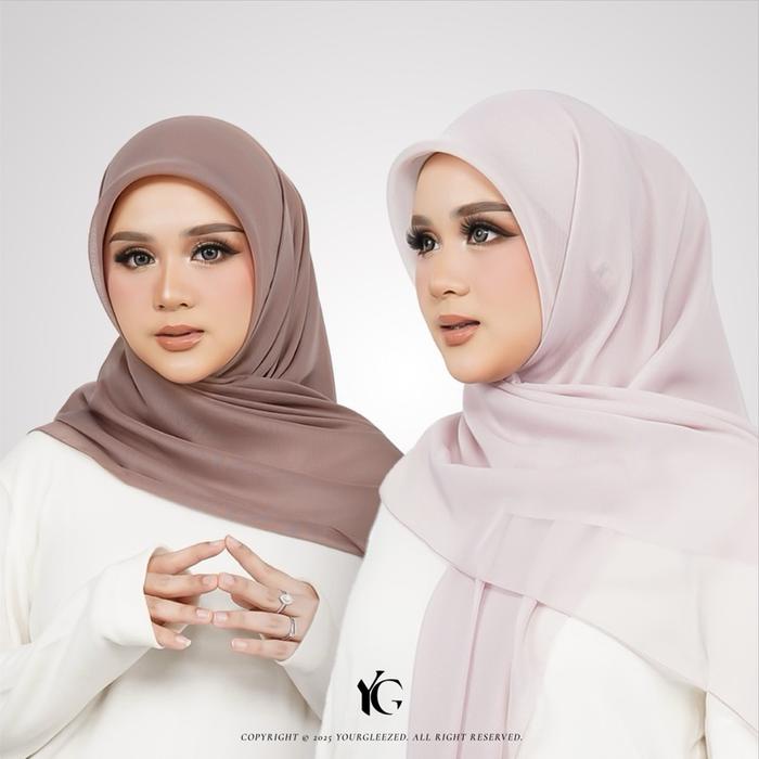 Yourgleezed - Zyra Paris Japan (Hijab Segiempat Bahan Paris Japan)