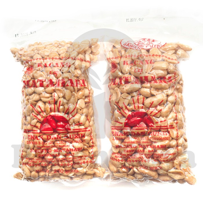 

Kacang Matahari Bali Kacang Bawang Cap Matahari 250Gr