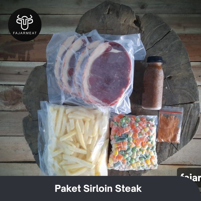 

Lezat- paket daging steak/paket daging bbq/sirloin 500gr