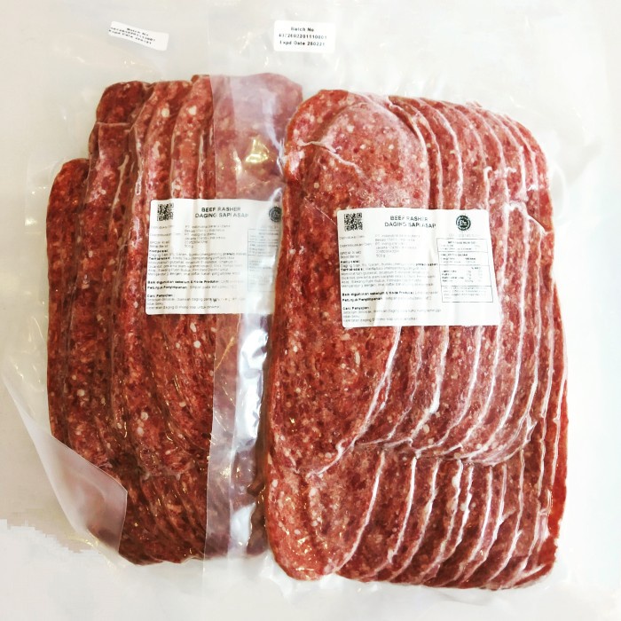 

Lezat- Smoked Beef Rasher 500gr