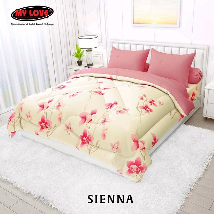 MY LOVE ORIGINAL Bedcover set 180x200 / 160x200 T30 bed cover flat all my love