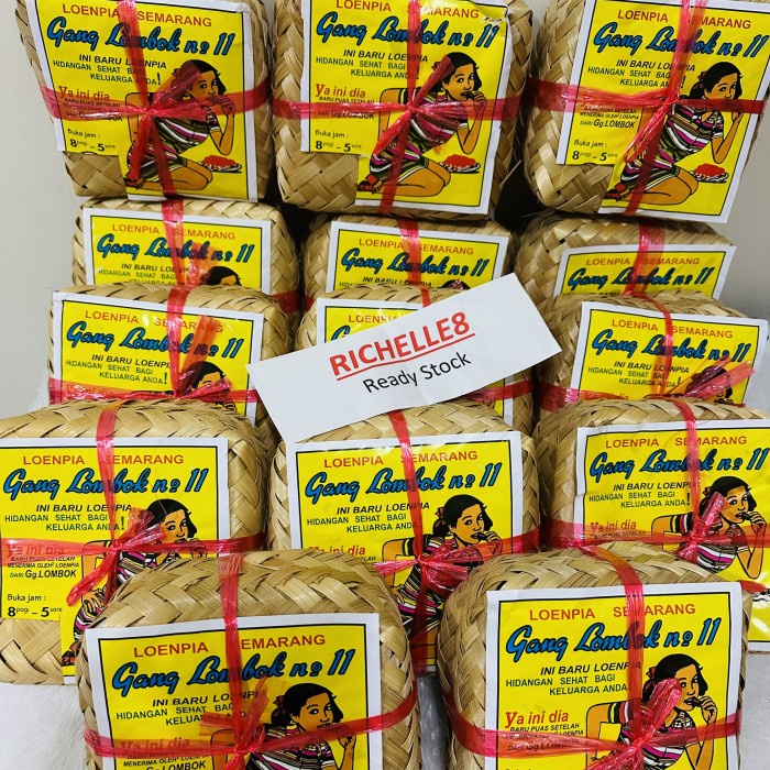 

Hot Sale Lunpia Lumpia Gang Lombok No 11 - Asli Semarang Frozen Readyy