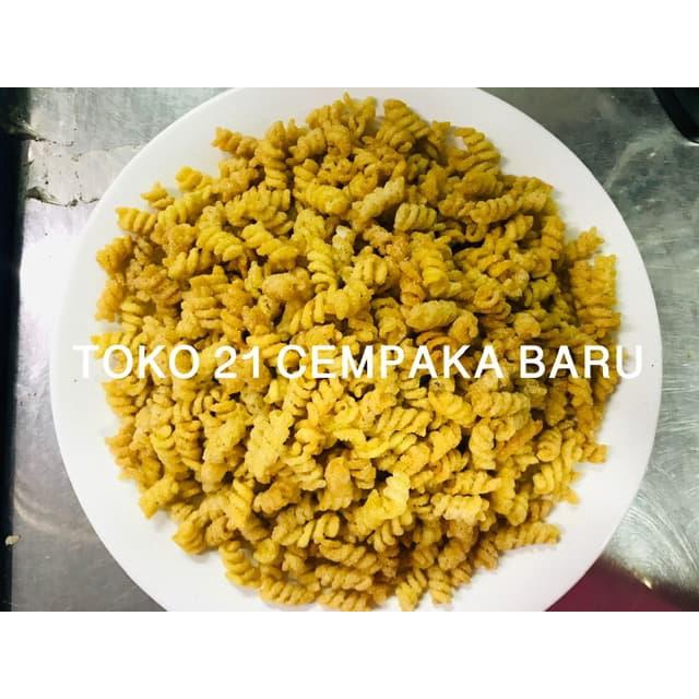 

Makaroni Spiral Goreng Asin 1 Kg Macaroni Ulir Asin 1Kg 1000G 1000 G