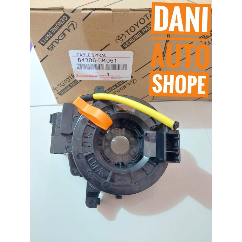 Kabel spiral klakson Innova Hilux Fortuner 2010-2015 Tipe E, V, J, G( Audio Stir)