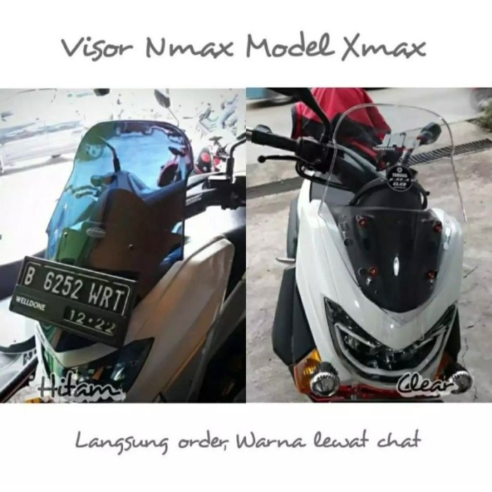 Gadgetglow_ Visor Windshield Nmax Old Model Xmax Premium Nmax Old 2015 - 2019