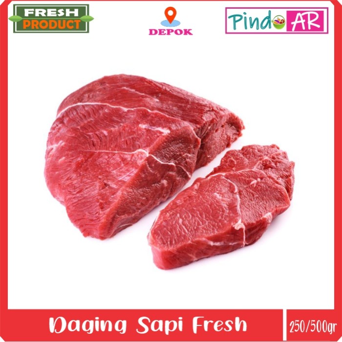 

Lezat- DAGING SAPI LOKAL SEGAR / DAGING RENDANG BERKUALITAS 500 GRAM