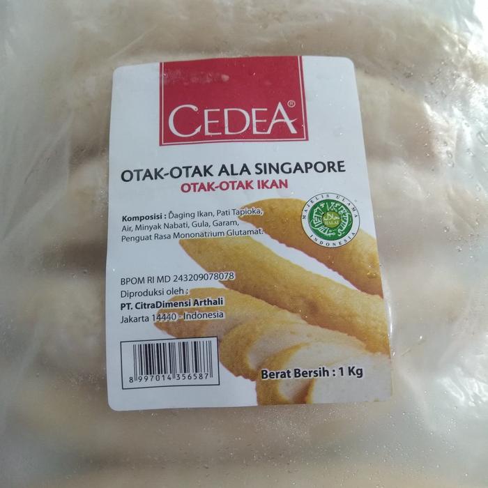 

Lezat- Otak-Otak Ala Singapore Cedea 1 Kg