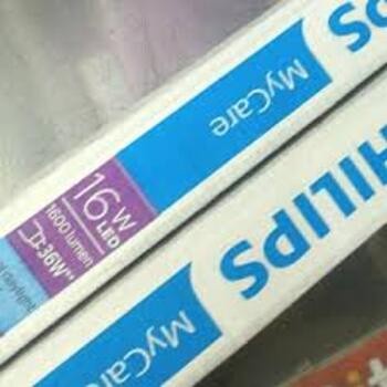 IS New LAMPU TL TUBE NEON LED T8 ECOFIT 36 WATT PHILIPS - PUTIH