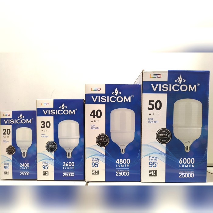 lampu led VISICOM 20/30/40/50 watt /lampu led capsule VISICOM