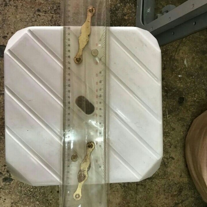 

TERLARIS Mistar Jajar Peta 600 mm / Penggaris Marine / Marine Ruler Parallel