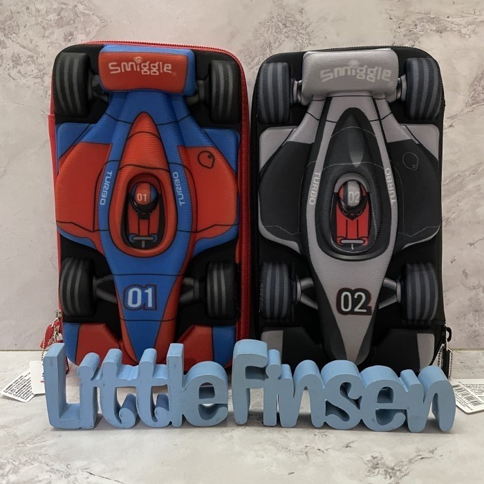 

TERLARIS Pencil case anak smiggle racing car/pencil case smiggle hardcase/