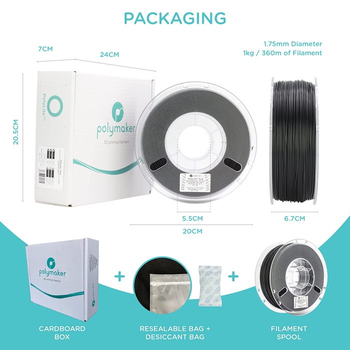 Filament Polymaker - Polylite Abs Produk Unggulan