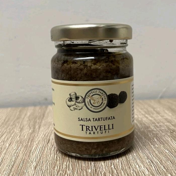 

TRIVELLI TRUFFLE SAUCE TARTUFATA 90GR - TARTUFI SAUS TRUFFLE HITAM