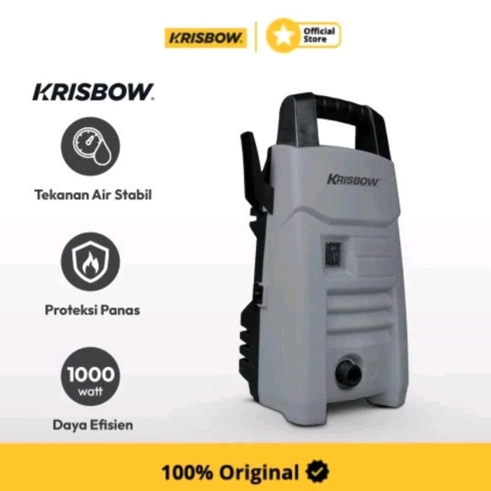 MESIN CUCI MOBIL HIGH PRESSURE CLEANER KRISBOW 90 BAR ORIGINAL