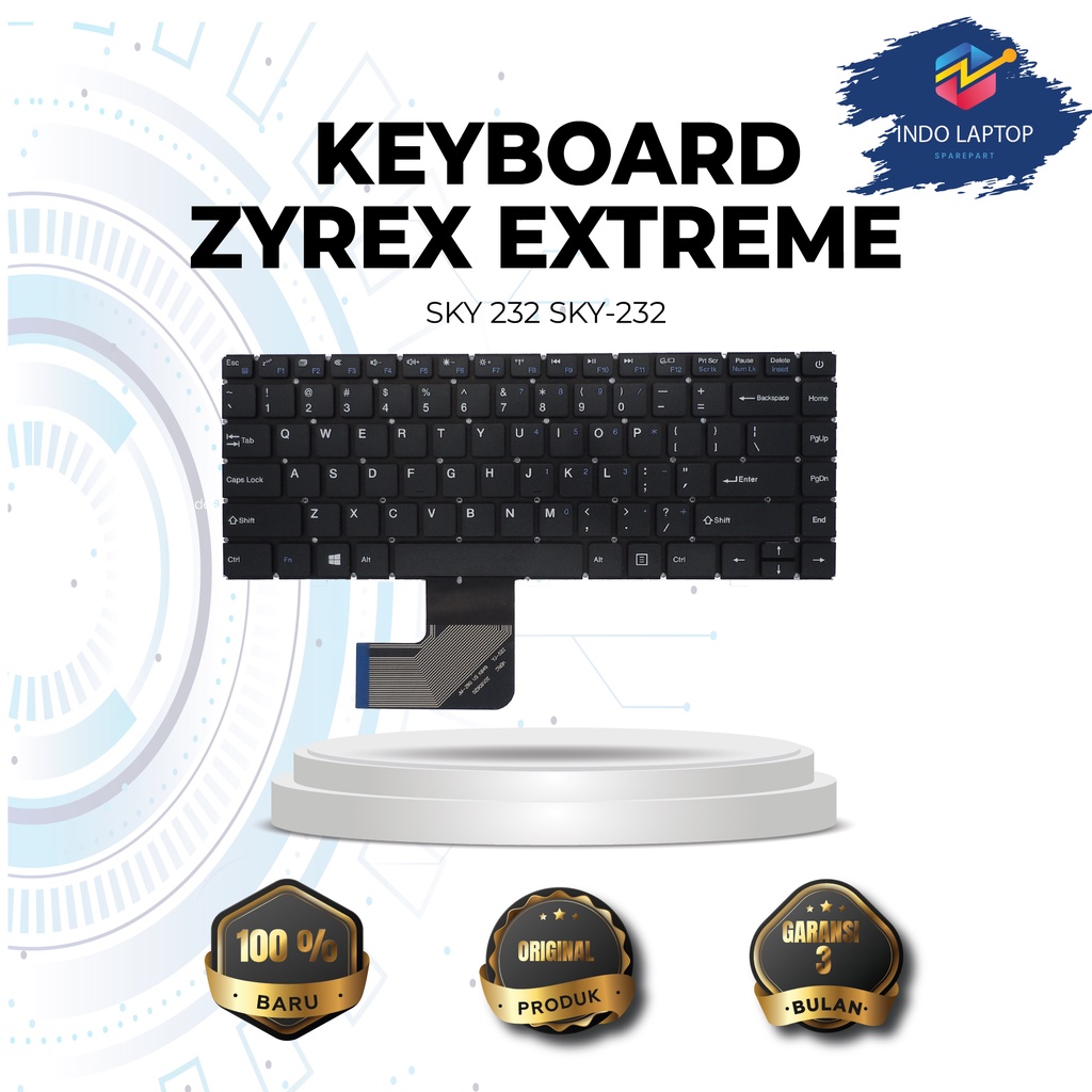 Keyboard Zyrex Xtreme Haier m4 SKY 232 SKY-232