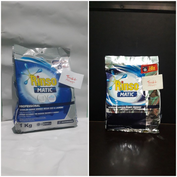JTTOP" RINSO MATIC 1KG DETERGENT BUBUK