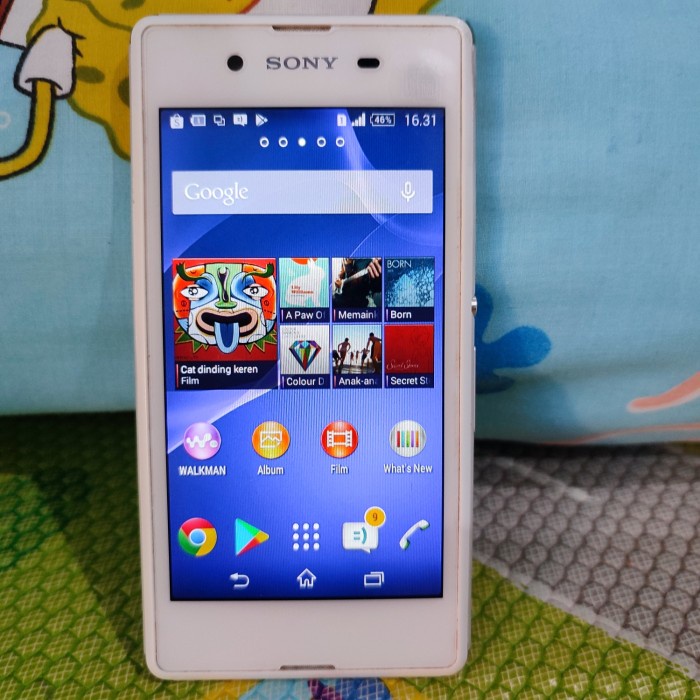 Hp android Sony Xperia E3 dual bekas *