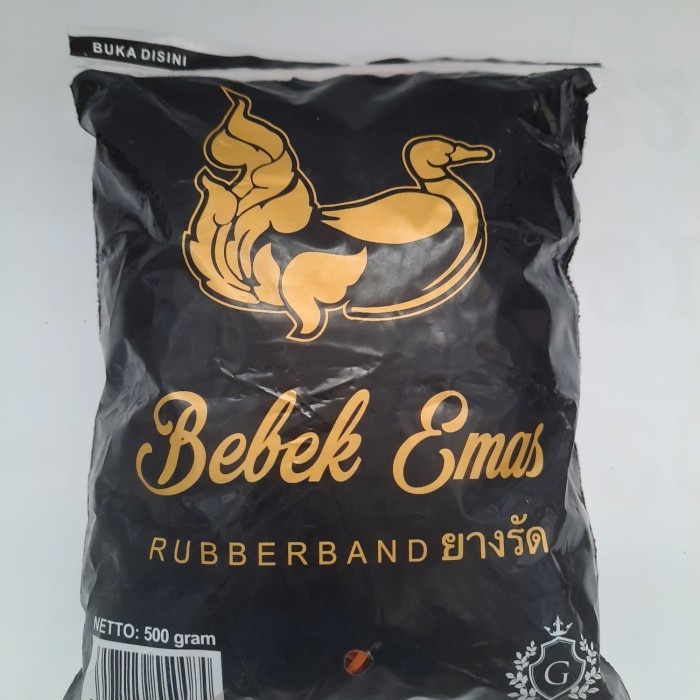 (GoodSeller) Karet pentil ( gelang ) bebek emas 500gr