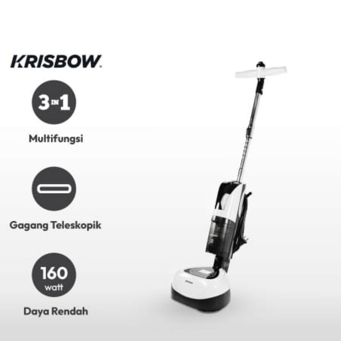 KRISBOW 3IN1 Mesin Poles Lantai Scrubber Polisher & Vacuum Cleaner