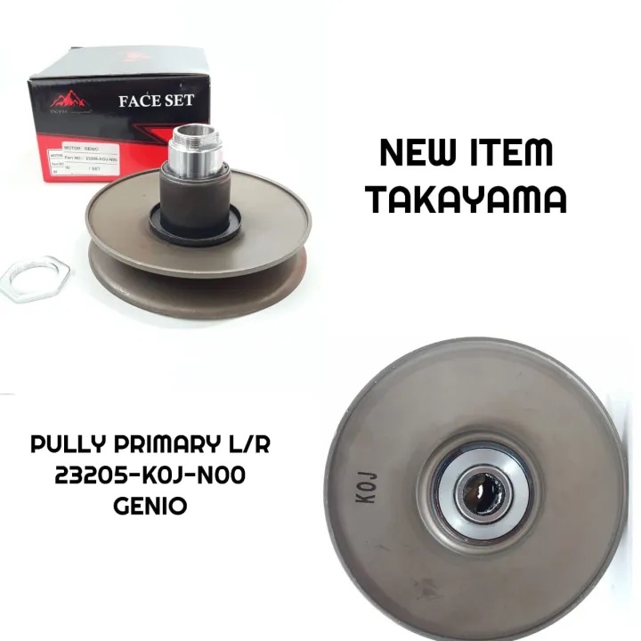 Pully Primary R/L  GENIO 23205-K0J-N00 TAKAYAMA Genuine Part
