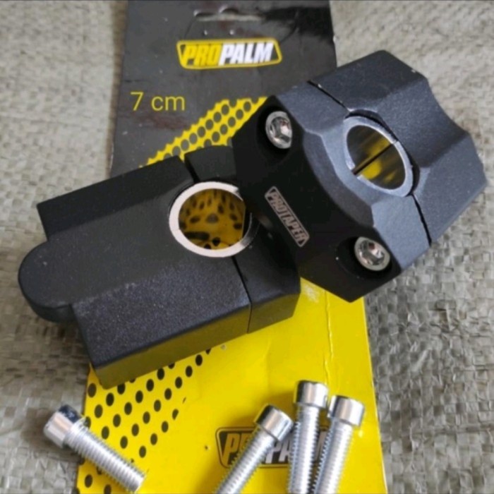 Raiser Riser peninggi stang protaper stir motor Panjang 7cm sepasang m