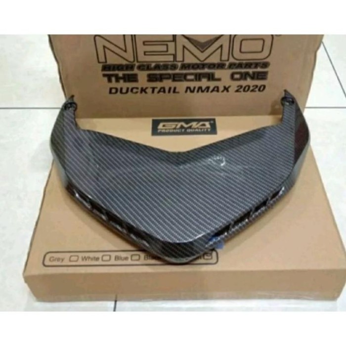 Baru Ducktail Nmax 2020 - 2022 New Carbon NEMO/ Sirip Lampu