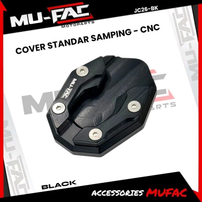 Tapak kaki standar samping cnc sepatu standar samping variasi mufac full cnc Cover STANDAR SAMPING