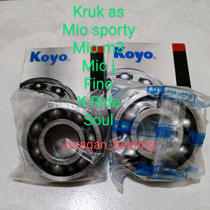 TERMURAH BEARING LAHER KRUK AS SET MIO SPORTY SMILE NOUVO MIO J MIO M3 FINO XRIDE SOUL GEAR 125
