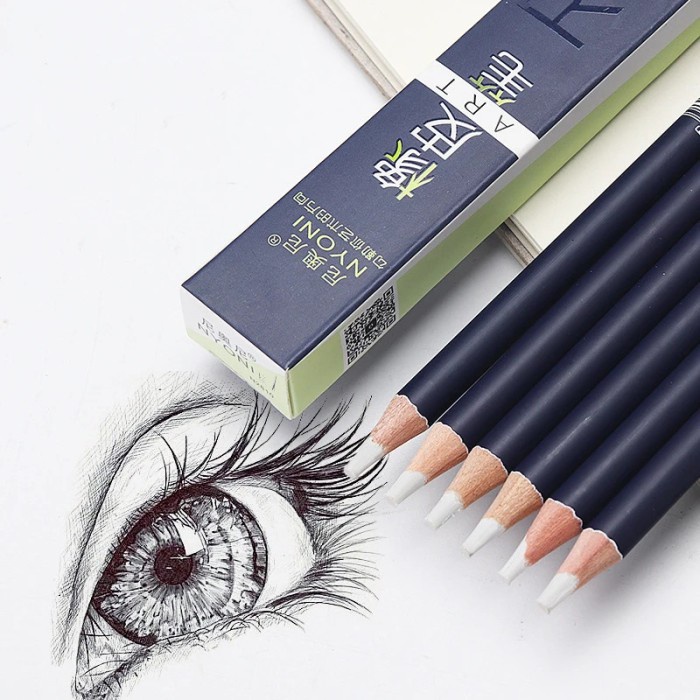 

NYONI Penghapus Bentuk Pensil / Pencil Shaped Eraser / Penghapus Seni for Art Student