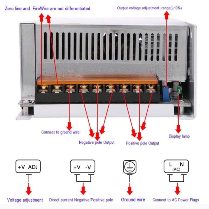 Switching power supply 24V 50A power supply