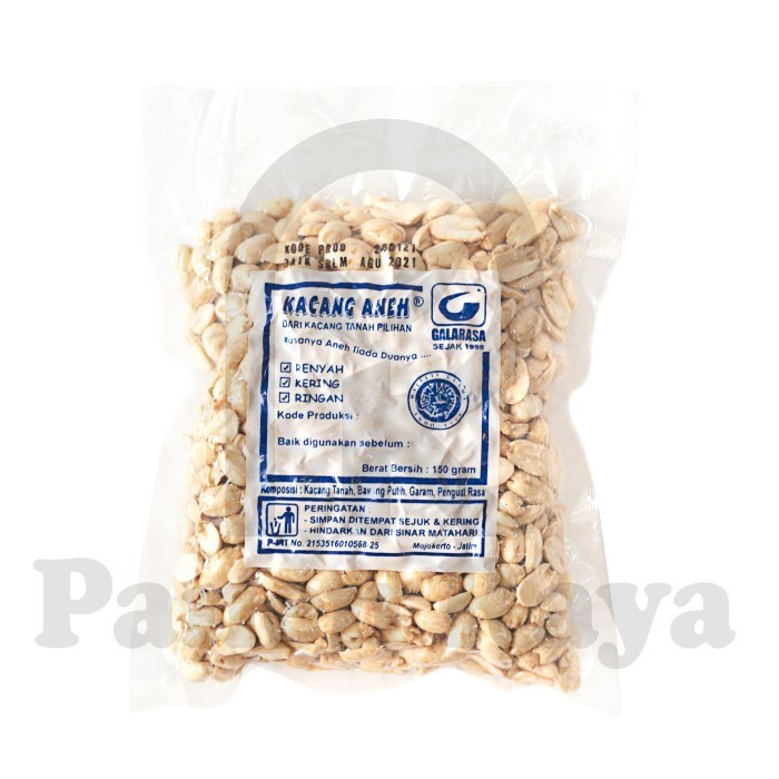 

(TopSeller) Kacang Aneh Kacang Tanah 150gr Siap Makan Camilan Cemilan
