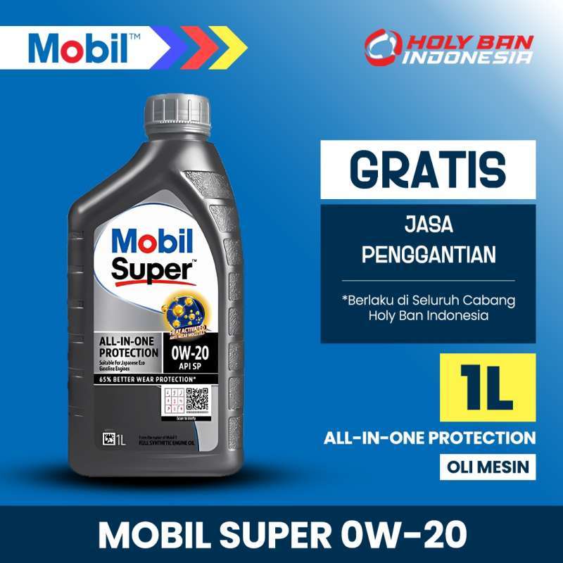 MOBIL SUPER ALL-IN-ONE PROTECTION 0W-20 - OLI MESIN *