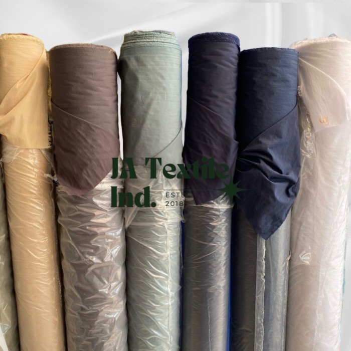 STOK TERBATAS KAIN PARASUT NYLON MAYER CRINKLE KRINKLE KUSUT